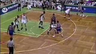 Larry Birds Last Game at Boston Garden Cavs  Celtics 1992 Playoffs Game 6 [upl. by Nosecyrb]