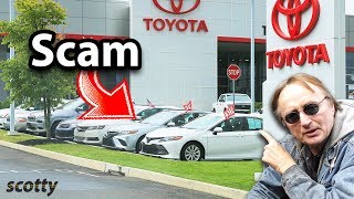 Here’s How Toyota Dealerships are Scamming You [upl. by Hebel129]