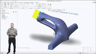 Introducing FreeStyle in Creo Parametric  PTC [upl. by Dralliw]