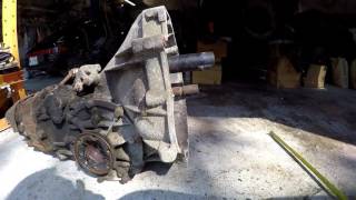 Porsche 944 transaxle removal  944 Rip and Rebuild [upl. by Auqenes32]