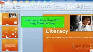 PowerPoint 2010 Presenter View [upl. by Bloomer]