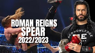 Roman Reigns  Spear compilation 20222023 [upl. by Beaufort]