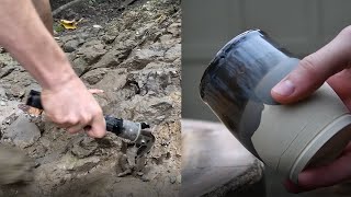 Processing Clay For Pottery Start to Finish [upl. by Gayn]