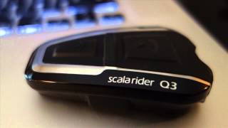 Essai intercom Scala Rider Q3  Motard [upl. by Hareemas123]