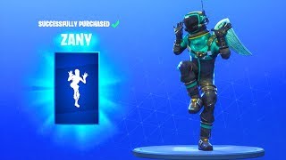 NEW ZANY EMOTE DANCE Fortnite Battle Royale [upl. by Zillah44]