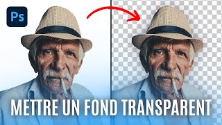 Comment mettre un fond en transparent sur photoshop  Tutoriel [upl. by Voltmer]