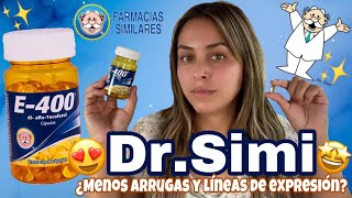 PIEL INCREÍBLEMENTE BONITA CON PRODUCTOS DEL DRSIMI MENOS ARRUGAS Y CICATRICES  VITAMINA E [upl. by Pepita]