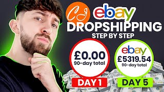 eBay Dropshipping Full Tutorial CJ Dropshipping [upl. by Lramaj638]