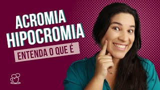 Discromia Acromia e Hipocromia Aula [upl. by Anenahs]