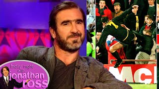 Eric Cantona quotI Enjoyed Kicking the Hooliganquot  Friday Night With Jonathan Ross [upl. by Emmott]