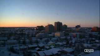 City of Yellowknife 24 hours Yellowknife  Downtown  Our Yellowknife [upl. by Lud]