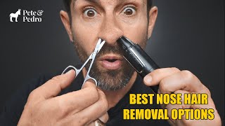 The Best Nose Hair Removal Options [upl. by Rorry203]