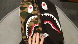 Bape Half Camo Hoodie Review UNHS [upl. by Forelli]