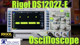 Rigol DS1202ZE 2 CH 200Mhz Review  Best Budget Oscilloscope [upl. by Bunch538]