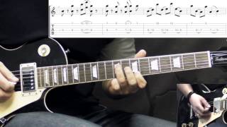 Black Sabbath  Fairies Wear Boots  Metal Rhythm Guitar Lesson wTabs [upl. by Norraf]