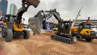 Mecalac heavy equipment Trick show  Demonstration [upl. by Roach]