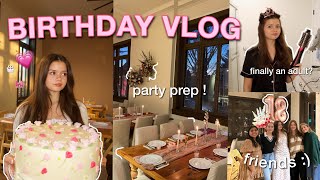 I TURNED 18 🎂 birthday  party vlog [upl. by Arezzini]