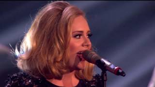 Adele Rolling In The Deep Live at The BRIT Awards 2012 [upl. by Tterej]