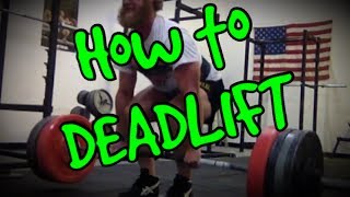 quotHow Toquot Deadlift [upl. by Gaulin]