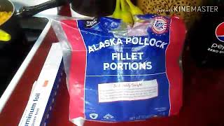 Baking Alaska Pollock Fillet Fish [upl. by Aluk]