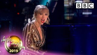 TaylorSwift performs Lover  The Final  BBC Strictly Come Dancing 2019 [upl. by Estus]