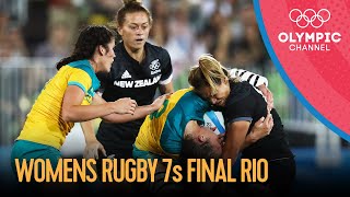 Australia v New Zealand  Womens Rugby 7s Final  Rio 2016 Replays [upl. by Lewan]