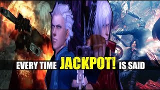 Every time JACKPOT Is Said In The Devil May Cry Series  DMC 1  Devil May Cry 5 [upl. by Corwin486]