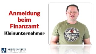 Fragebogen zur Steuerlichen Erfassung  Kleinunternehmer [upl. by Mott580]