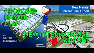 Proposed Master Plan New Manila International Airport and Sangley Point International Airport [upl. by Ngo]