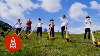 Battle of the Alpine Horns [upl. by Tomasz]