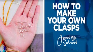 Making Your Own Clasps  Jewelry 101 [upl. by Salome]