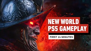 New World Aeternum PS5 Gameplay 4K 60FPS [upl. by Ynafit]