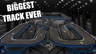 First Time at The Largest Indoor Go Kart Track Supercharged Supertrack [upl. by Auqenat539]