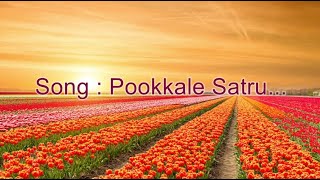 Pookkale Satru  Lyric Song [upl. by Marquis]