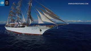 The Dreamboat Sea Cloud  Lindblad ExpeditionsNational Geographic [upl. by Stryker]