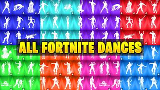 ALL FORTNITE OG DANCES amp EMOTES FROM CHAPTER 1 [upl. by Any700]