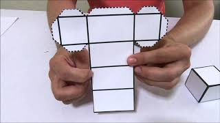 DIY Paper Rectangular Prism  Grade 2 Math  3D Shapes [upl. by Yesiad]