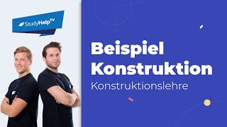 Konstruktionsbeispiel 1 StudyHelp [upl. by Hylton998]