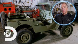 Bringing A 1942 Military Jeep Back To Life  History In The Making [upl. by Suolekcin]