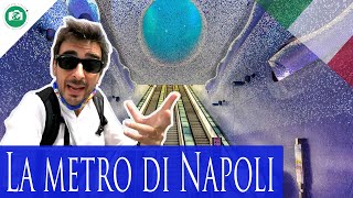 NAPOLI  la METROPOLITANA PIU BELLA DEUROPA [upl. by Hachman]