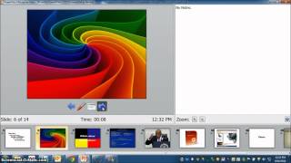 HOW TO Use the Presenter view in PowerPoint 2010 [upl. by Wyler]