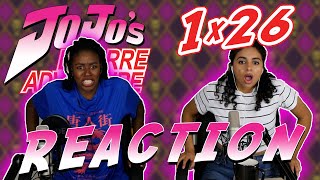 Jojos Bizarre Adventure 1x26 REACTION [upl. by Slotnick]