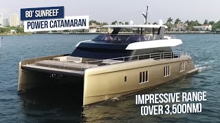 80 Sunreef Power Catamaran 6850000 [upl. by Ellenoj]