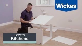 How to Build a Kitchen Cabinet with Wickes [upl. by Omik]