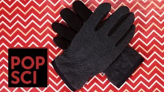 How To Turn Any Gloves Into Touchscreen Gloves [upl. by Eirellav]