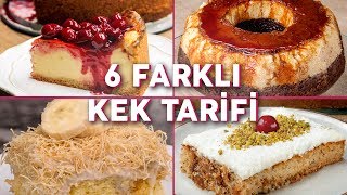 quotDaha Önce Kek Yememişimquot Dedirtecek 6 Farklı Kek Tarifi  Kek Tarifleri  Yemekcom [upl. by Buckels731]