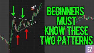 The Two Chart Patterns all Traders must know  Ascending TriangleBullish Pennant [upl. by Omarr]