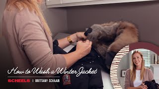 How to Wash a Winter Jacket  SCHEELS [upl. by Seto]