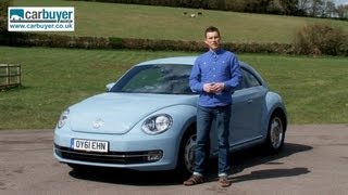 Volkswagen Beetle hatchback review  CarBuyer [upl. by Twelve]