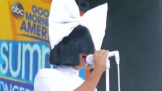 Sia  Unstoppable LIVE GMA Performance [upl. by Delano]